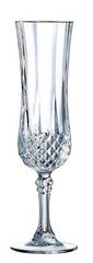 Набор бокалов для шампанского 6 штук 140мл хрустальное стекло
