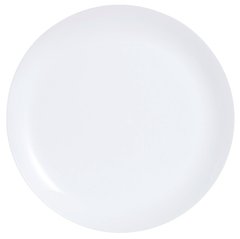 Тарелка подставная круглая без борта d27,3 см стеклокерамика
