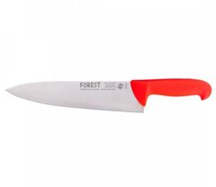 Нож поварской красный длина 25 см