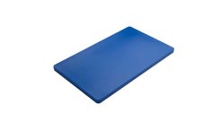 Доска кухонная голубая 60х40 см h2 см пластик
