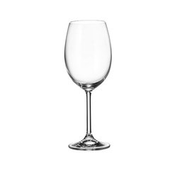 Набор бокалов для вина 6 штук 450мл d6,5 см h22 см богемское стекло