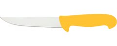 Нож мясника желтый длина 15 см