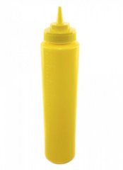 Бутылка для соусов желтая 950мл