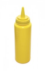 Бутылка для соусов желтая 240мл
