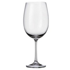 Набор бокалов для вина 6 штук 640мл богемское стекло