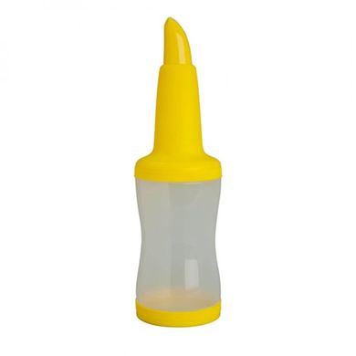 Пляшка для міксів жовта 1л d9,7 см h33,3 см