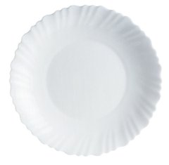 Тарелка глубокая круглая без борта d23 см стеклокерамика