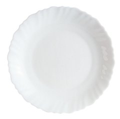 Тарелка подставная круглая без борта d27,5 см стеклокерамика