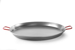 Сковорідка для паельі d80 см h5 см чорна сталь