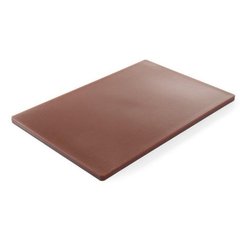 Доска кухонная коричневая 45х30 см h1,3 см пластик