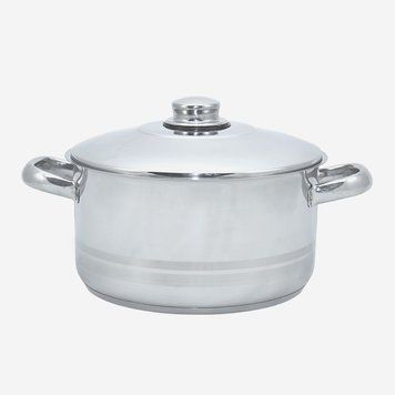 Каструля Arian Lion широка 14л h20 d30 Нержавійка
