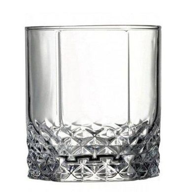 Набір склянок низьких 6 штук 240мл d7,5 см h8 см скло