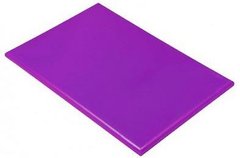 Доска кухонная фиолетовая 45х30 см h1,3 см пластик