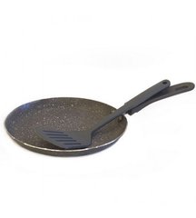 Сковорідка для млинців + лопатка кулінарна d23 см керамічне антипригарне покриття