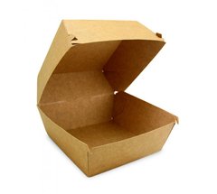 Коробка для бургера 14х14 см h9 см паперовий