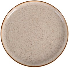 Тарелка десертная d20 см керамика каменная