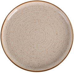 Тарелка обеденная d27 см керамика каменная