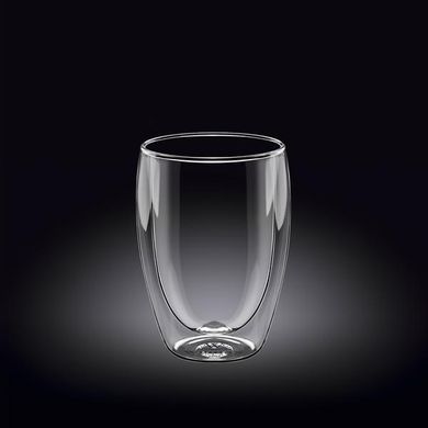 Склянка з подвійним дном 400мл скло