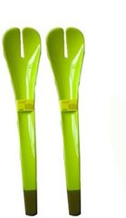 Сервіровочний набір для салата зелений 2 предмети пластик