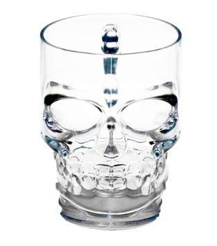 Кружка Ecomo Skull для пива 500мл Стекло