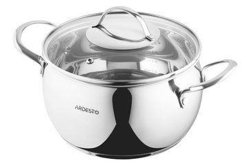 Кастрюля Ardesto Gemini Liguria 4л d20 Нержавейка