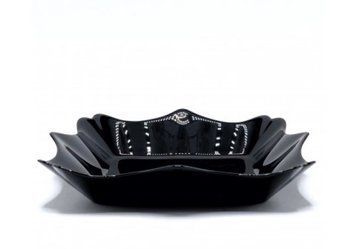 Тарелка глубокая Luminarc Authentic Black квадратная 22 *22 Стеклокерамика