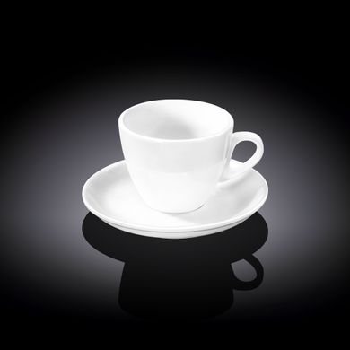 Чашка кавова з блюдцем 110мл порцеляна