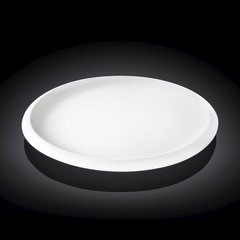 Тарелка обеденная круглая без борта d24 см фарфор
