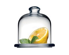 Лимонница с крышкой 100мл d10 см h10,5 см стекло