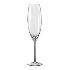 Набор бокалов для шампанского 2 штуки 230мл d6 см h27 см богемское стекло
