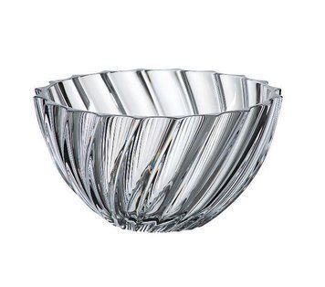 Фруктовница Bohemia Scallop d28 Богемское стекло