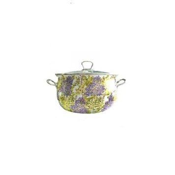 Кастрюля Lessner Lilac 2,5л d18 Эмалированая сталь