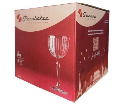 Набір келихів для коктейля Pasabahce Joy 4 штуки 170мл h15,9 d8,3 Скло