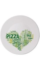 Тарелка для пиццы d33 см стеклокерамика
