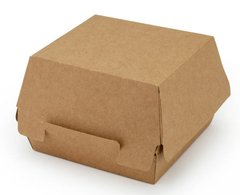 Коробка для бургера 9,4х9,4 см h7 см бумажное
