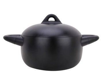 Кастрюля Pepper Чорна Перлина 3л h10,5 d20 Алюминий с антипригарным покрытием