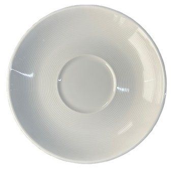 Блюдце WEISS Paris d12 порцеляна кісткова