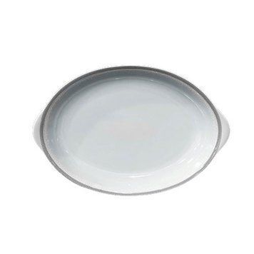 Корзина Thun Opal (Обводка сіра) для хлеба 33 Фарфор