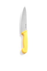 Нож поварской желтый длина 18 см