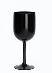 Келих для вина чорний 400мл d8,6 см h22 см полікарбонат