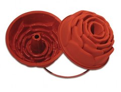 Форма для выпечки "роза" d22 см h10 см силикон