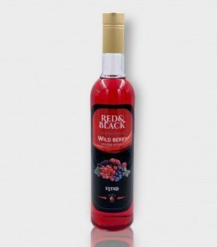 Сироп Red and Black Лесные ягоды 0,7л 900г