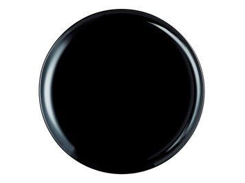Тарілка для піцци Luminarc Friends Time Black кругла без борта d32 Склокераміка