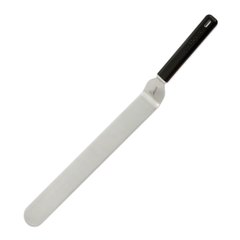 Лопатка с пластиковой ручкой с изгибом узкая 28х3,5 см
