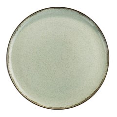 Тарілка зелена d19 см порцеляна