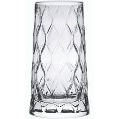 Набор стаканов высоких 4 штуки 450мл d6,4 см h15 см стекло