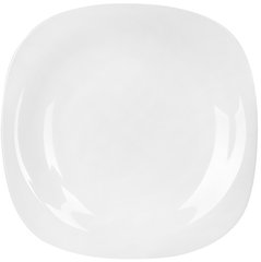 Тарелка обеденная квадратная 26х26 см стеклокерамика