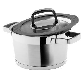 Каструля Vinzer Moderno 2,3л d18 Нержавійка