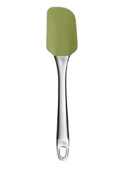 Лопатка кондитерская зеленая силикон