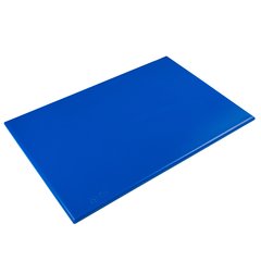 Доска кухонная синяя 60х40 см h2 см пластик